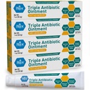 MED Ponos Trojni antibiotični Pride Mazilo Tube 1 Oz 4-Pack, Prva pomoč za manjše rane, Škarje, Abrazioni, z cinkom, Neomicin, Polimiksin