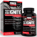 Sila Factor Test X180 Vžig skupni testosteron Booster za moške s Fenugreek semena in izvleček zelenega čaja za izgradnjo Lean mišice, Boost energije in izboljšanje zmogljivosti, 120 Count