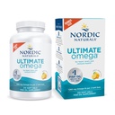 Nordic Naturals Ultimate Omega, Lemon Flavor - 210 Soft Gels - 1280 mg Omega-3 - Visokopotezno ribje olje z EPA & DHA - spodbuja zdravje možganov in srca - Non-GMO - 105 Servings