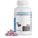 Bronson Tart Cherry Največja jakost 7600 mg, 180 Vegetarijanske kapsule (90 servivov)