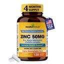Cink 50 mg Kapsule za moške in ženske, 120 Število 