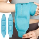 Comfytemp Ledeni zavoj za Carpal Tunel Relief, 2 paketi, FSA upravičen, Gel Ledeni paketi za poškodbe, ki se lahko ponovno uporabijo za bolečine v roki, vroče hladno stiskanje Brace, Kirurgija Recovery Izdelki Darila Moški