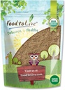 Hrana za živo organski Psyllium Husk Powder, 2 funta – Ne-GMO, Kosher, Ultra Fine, Nesladkani, Nearomatizirana, Bogata z vlakni, naravna hrana Debelina, Odlično za peko, Surovo, razsutem stanju, Vegan, Keto prijazen