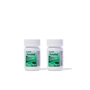 Major Ferosul - Ferrous Sulfate 325mg tablete s 65 mg elementarnega železa - železno dopolnilo za ženske, moški - zelena - 100 število (2 paket)