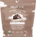 NUFYX® • Nebeški Protein® Powder • Najboljši 100% organski rastni grah na svetu • Vegan • Gluten brez • Nizka vsebnost ogljikovih hidratov (Čokolada, 120 gramov)...