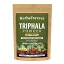 Zeliščaforever Trifala Churna Powder Tradicionalna ajurvedska formulacija podpira razstrupljanje in pomlajevanje ne GSO, Vegan 454 GMS