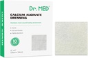 Dr. Med kalcijev alginat Rana oblačenje 4"x4", 10 Individualno pakiranje visoka absorpcija Oblačenje Gaza, Non-Stick Pads, Mehka in udobna obliž za nego ran, Hitrejše zdravljenje