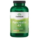Swanson Triple-Mongth Pancreatin 4X Enzyme - 375mg, 300 Tabs