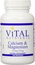 Vital Nutrients Kalcij Magnezij Vitamini, 225 mg/75mg, 100 Število