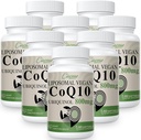 Liposomski CoQ10 800mg Ubikinol Softgel, Max Absorpcija Ubikinol Koencim Q10, Ubikinol CoQ10 Dodatek za antioksidant, delovanje srca in proizvodnjo energije, Pure CoQ10 800mg, 480 Vegan Softgels