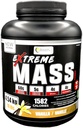 Extreme Mass Huight Gainer Muscle Builder, 10 lb (4,54 kg) z manj sladkorja za intenzivno usposabljanje vadbe Iz visoke kalorie fortified sirotkinih beljakovin (Vanilla)