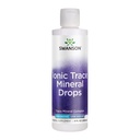 Swanson Concentrace Trace Mineralne kapljice 8oz-Complete Mineral Complex za energijo, Hidracija, in elektrolitsko ravnovesje več kot 72 Visoka absorpcijska ionske minerale, kot so magnezij, kalij, kalcij