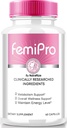 NutraRize FemiPro kapsule, Premium Formula za podporo sečil, Vse-naravni dodatek za nadzor in splošno zdravje, Femi Pro Reviews (60 kapsul)