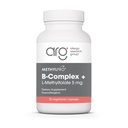 MetilPro B-Complex + L-metilfolat 5 mg - metilirani kompleks vitamina B za ženske in moške, celična energijska podpora s Folatom, Niacinom in Biotinom, VIT B dodatek - 30 veganskih kapsul