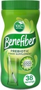 Benefiber Daily Prebiotic Prebiotic Dietary Fiber Supplement Powder for Digestive Health, 100% naravna, Jasno in brez okusa, 38 obrokov / 5,4 unče