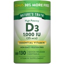 Resnica narave Vitamin D3 1000 i.e. softgels 