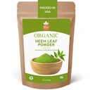 SPICY ORGANIC Neem Powder – 16 oz. - Certified USDA Organic -Non-GMO - Sveže posušenih Neem Leaves Prašek za zdrave lase in kožo - Azadirachta Indica Ayurvedic Herb za splošno dobro počutje