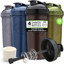GOMOYO [4-Pack] 28-Ounce Shaker steklenica 