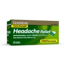 GoodSense Extra Strength Glavobol Relief Geltabs, Acetamofen, Aspirin (NSAID) in Kofein, 80 Število