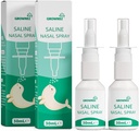 GROWNSY Baby Saline Nasal Spray, 2 PCS Natural Nasal Spray z ksilitolom, non-Alcoholic, Instant Relief Nasal Congestion in dnevna oskrba
