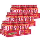 Stacker 2 Vitamin B Complex B12 B6 B3 Liquid Energy Shots - Acai & Pomegranat - Cyanocobalamin, 10.000% DRV - B-6 Pyridoxine 40mg - B3 Niacinamid (Niacin) 20mg - BASED BOX Bundle (2oz, pakiranje po 36)
