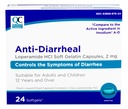 Looperamid za izbiro kakovosti 2 mg proti Diarrheal 24 število softgel
