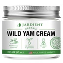 Divji Yam Cream Hormone Balance: Naravna formula za Menopause Relief & Menstrualna podpora Kot Hot Flashes Night Sweats -2 Oz