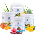 Da, lahko! Aloe Vera Powder Drink Mix - Hydration Booster Infunded with Pure Organic Aloe Vera Extract - Okusne arome - Izdelano v ZDA - Antioksidant Rich - Vatiety Flavor - 40 Serving Per Canister (4 paket)