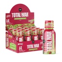 REDCON1 Total War Pre Workout Energy Shots - 300mg Kofein Shots z B Vitamini & 0 Sladkor - Dolgotrajna energija Shot za fokus podporo - Gorivo Vaš vadbeni ali delovni dan - Watermelon Invasion (12 Count)