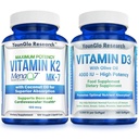Vitamin D3 4000 i.e. in vitamin K2 MK7 100 μg Dodatki