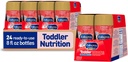 Enfagrow NeuroPro Toddler Nutritional Drink, izdelan s pravim mlekom, Brain-Building Omega-3 DHA, Nutrients for Growth & Imuno Support, Non-GMO, Ready to use, 8 fl Oz (24 steklenic)