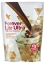 Večno življenje - Lite Ultra Chocolate Protein Shake Mix z Aminoteinom, Nizki ogljikovi hidrati za mišično maso, 13.2 oz