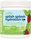 Wellah Splash Splash Hydration Elektrolit Drink Mix (Strawberry Kiwi arome, 30 Servings)