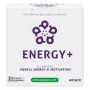 Energija+ Na rastlinah temelječa mentalna energija in motivacijski napitek, pomegrano apno, 30 palic