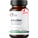 Designs for Health Alicilin - Allicin dodatek z 200mg česnovo olje + peteršilj olje - čebulne tablete z močnimi sulfidi - Enteric Coated za pomoč zmanjšanje Odor, Non-GMO (60 Softgels)