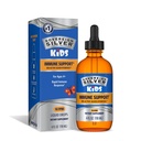 Suvereni Silver Kids Imunska podpora – koloidno srebro, bioaktivna Silver Hydrosol, 10 ppm, Tekoča kapalka, 4 Fl Oz, (118 ml)