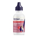 Vetnique Oticbliss Medicated Cat & Dog uho čistilne kapljice - Dog ušesne okužbe Zdravljenje z 1% hidrokortizon za pomiritev srbenje, rdečina, & otekanje - Vet Priporočena