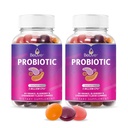 BeLive Probiotic Gumies - Probiotiki s 5 milijardami CFU za digestivno zdravje, moški, ženske in otroci probiotični dodatki za imuno podporo, sladkor brez & Vegan – borovnice, jagode in pomaranče 