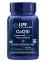 Life Extension CoQ10 (Ubikinon) z d-Limone – zdravje srca, boj splošna utrujenost, boljša absorpcija – Gluten-free, Non-GMO – 60 Softgels