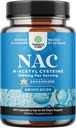 NAC dodatek N-Acetil Cysteine 1000mg - Veganska visoka absorpcija Ne-Smrdeči NAC 1000mg Kapsule Glutation Predkursor za čiščenje jeter Detox in popravila Plus Lung zdravje in imuniteto (2 meseca)