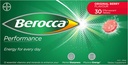 Berocca Performance 30 šumeče tablete- Original Berry Flavor International Različica Caffeine Free