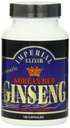 Imperialni eliksir, korejski rdeči ginseng, 600 mg, 100 kapsul