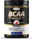 Original BCAA prašek 2:1:1 - Razvejane verige aminokislin za izgradnjo mišic in regeneracijo, podpora za kurjenje maščob - Sadje Punch & Watermelon (45 Serving)
