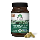 ORGANIC INDIA Tulsi Holy Basil Kapsule - Sveti Basil Extract - Sveti Basil Leaf dodatek, Zeliščni dodatek, Imunska podpora, Stress Relief, Vegan, Gluten-free, Kosher, Organic, Non-GMO - 90 Kapsule