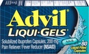Advil Advanced Medicine za bolečine, 200mg, Liqui-gels 80 Ea