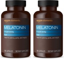 Elementi - Melatonin 5 mg Kapsule, Pomaga pri občasni nespečnosti, Vegan, brez arome, 195 Število (Pack of 2), 6 Mesec dobave (Packaging May Vary)