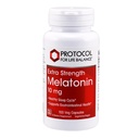 PROTOKOL ZA ŽIVLJENJSKO BILANCE Melatonin Dodatna moč - 10 mg melatonina - podpora za spanje za odrasle - dnevna podpora za zdravljenje imunskega obolenja - Pineal Gland Aid - Kosher & Non-GMO - 100 Veg kapsul