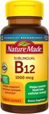Narava podjezična Vitamin B12 1000 mcg Mikro-Lozenges, 50 Štetje za metabolično zdravje