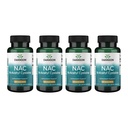 Swanson NAC - N-acetil Cistein - dopolnilo 600 mg 100 kapsul (4 pakiranja)