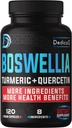 Boswellia Serrata - Blend Turmeric, Quercetin, Citrus, Ginger, Bela Willow, Alfalfa - podpora Kartilage, Imunsko zdravje in zdravje telesa - 120 kapsul